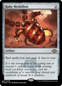 Ruby Medallion - The List Reprints - Magic: The Gathering card