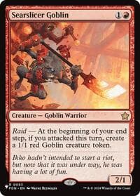 Searslicer Goblin - The List Reprints - Magic: The Gathering card