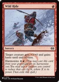 Wild Ride - The List Reprints - Magic: The Gathering card