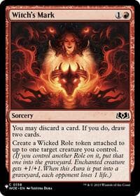 Witch's Mark - The List Reprints - Magic: The Gathering card