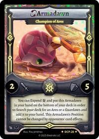 Armadawn - Champion of Ares - Divine Champions: Sunstrike Promos - Elestrals card