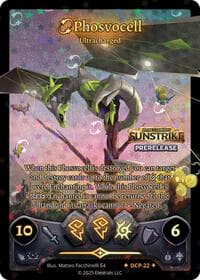 Phosvocell - Ultracharged - Divine Champions: Sunstrike Promos - Elestrals card