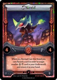 Noxid (Serialized) - Divine Champions: Sunstrike - Elestrals card