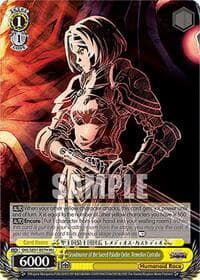 Grandmaster of the Sacred Paladin Order, Remedios Custodio (HU) - Nazarick: Tomb of the Undead Vol.3 Extra Booster - Weiss Schwarz card