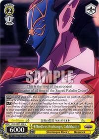 Effortless Exchange, Jaldabaoth - Nazarick: Tomb of the Undead Vol.3 Extra Booster - Weiss Schwarz card