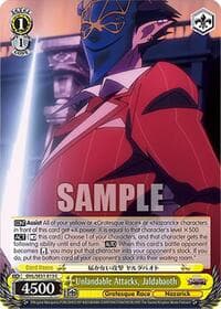 Unlandable Attacks, Jaldabaoth - Nazarick: Tomb of the Undead Vol.3 Extra Booster - Weiss Schwarz card