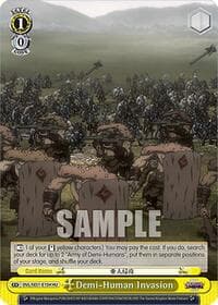 Demi-Human Invasion (HU) - Nazarick: Tomb of the Undead Vol.3 Extra Booster - Weiss Schwarz card