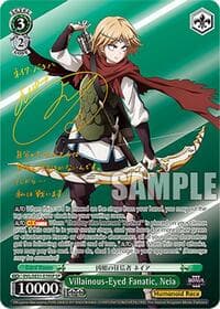 Villainous-Eyed Fanatic, Neia (SP) - Nazarick: Tomb of the Undead Vol.3 Extra Booster - Weiss Schwarz card