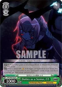 Duties as a Senior, CZ - Nazarick: Tomb of the Undead Vol.3 Extra Booster - Weiss Schwarz card