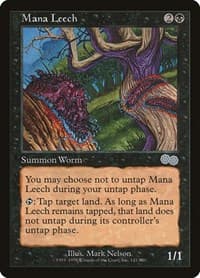 Mana Leech - Urza's Saga - Magic: The Gathering card