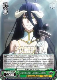 Sorcerer King's Confidant, Albedo (HC) - Nazarick: Tomb of the Undead Vol.3 Extra Booster - Weiss Schwarz card