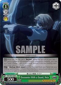 Encounter With a Guard, Neia - Nazarick: Tomb of the Undead Vol.3 Extra Booster - Weiss Schwarz card