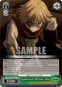 Undercover Mission, Neia - Nazarick: Tomb of the Undead Vol.3 Extra Booster - Weiss Schwarz card