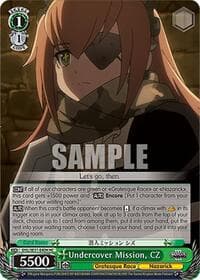 Undercover Mission, CZ (HC) - Nazarick: Tomb of the Undead Vol.3 Extra Booster - Weiss Schwarz card