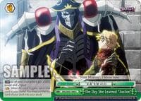 The Day She Learned "Justice" - Nazarick: Tomb of the Undead Vol.3 Extra Booster - Weiss Schwarz card