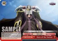 Hero of the Nation - Nazarick: Tomb of the Undead Vol.3 Extra Booster - Weiss Schwarz card