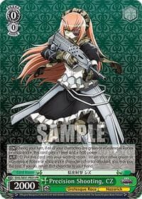 Precision Shooting, CZ (PR) - Nazarick: Tomb of the Undead Vol.3 Extra Booster - Weiss Schwarz card
