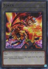 Token: Soulburner & Salamangreat Heatleo - Blazing Dominion - YuGiOh card