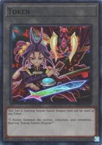 Token: Yuri & Starving Venom Fusion Dragon - Blazing Dominion - YuGiOh card