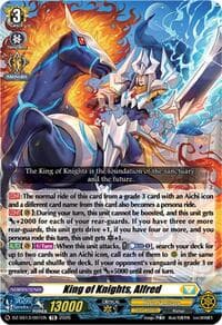 King of Knights, Alfred - DZ-SS13: Blaster Blade Start Deck - Cardfight Vanguard card