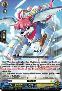 Wingal (TDR) - DZ-SS13: Blaster Blade Start Deck - Cardfight Vanguard card
