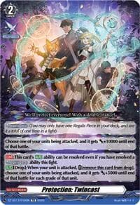 Protection: Twincast - DZ-SS13: Blaster Blade Start Deck - Cardfight Vanguard card