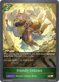 Friendly Embrace - BP17: Convergent Destinies - Shadowverse: Evolve card