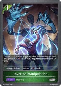 Inverted Manipulation - BP17: Convergent Destinies - Shadowverse: Evolve card