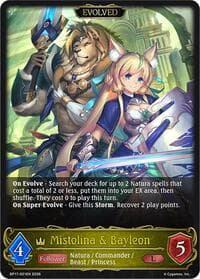 Mistolina & Bayleon (Evolved) - BP17: Convergent Destinies - Shadowverse: Evolve card