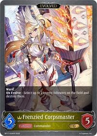 Frenzied Corpsmaster (Evolved) - BP17: Convergent Destinies - Shadowverse: Evolve card