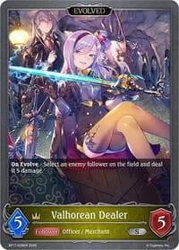 Valhorean Dealer (Evolved) - BP17: Convergent Destinies - Shadowverse: Evolve card
