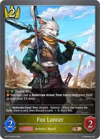 Fox Lancer - BP17: Convergent Destinies - Shadowverse: Evolve card