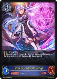 Isabelle, Intrepid Mage - BP17: Convergent Destinies - Shadowverse: Evolve card