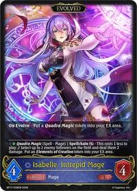 Isabelle, Intrepid Mage (Evolved) - BP17: Convergent Destinies - Shadowverse: Evolve card