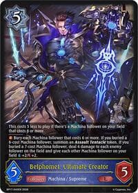 Belphomet, Ultimate Creator - BP17: Convergent Destinies - Shadowverse: Evolve card