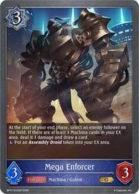 Mega Enforcer - BP17: Convergent Destinies - Shadowverse: Evolve card