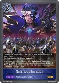 Nefarious Invasion - BP17: Convergent Destinies - Shadowverse: Evolve card