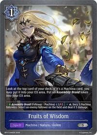 Fruits of Wisdom - BP17: Convergent Destinies - Shadowverse: Evolve card