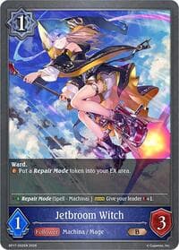Jetbroom Witch - BP17: Convergent Destinies - Shadowverse: Evolve card