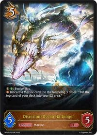 Disrestan, Ocean Harbinger - BP17: Convergent Destinies - Shadowverse: Evolve card