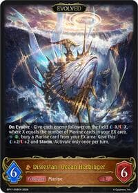 Disrestan, Ocean Harbinger (Evolved) - BP17: Convergent Destinies - Shadowverse: Evolve card