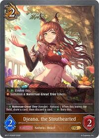 Djeana, the Stouthearted - BP17: Convergent Destinies - Shadowverse: Evolve card