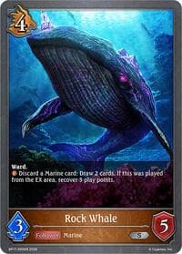 Rock Whale - BP17: Convergent Destinies - Shadowverse: Evolve card