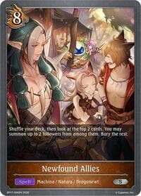 Newfound Allies - BP17: Convergent Destinies - Shadowverse: Evolve card