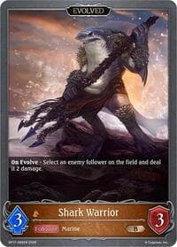 Shark Warrior (Evolved) - BP17: Convergent Destinies - Shadowverse: Evolve card