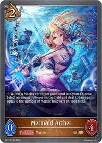 Mermaid Archer - BP17: Convergent Destinies - Shadowverse: Evolve card