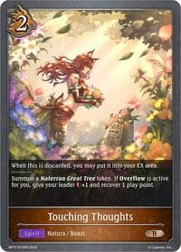 Touching Thoughts - BP17: Convergent Destinies - Shadowverse: Evolve card