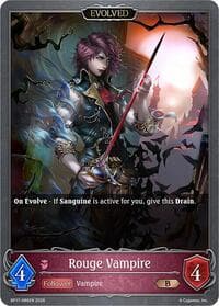 Rouge Vampire (Evolved) - BP17: Convergent Destinies - Shadowverse: Evolve card