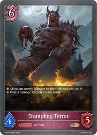 Trampling Terror - BP17: Convergent Destinies - Shadowverse: Evolve card