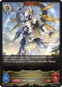 Relic Goddess - BP17: Convergent Destinies - Shadowverse: Evolve card